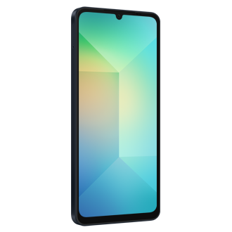 Samsung Galaxy A06 Blue Black 64GB front view