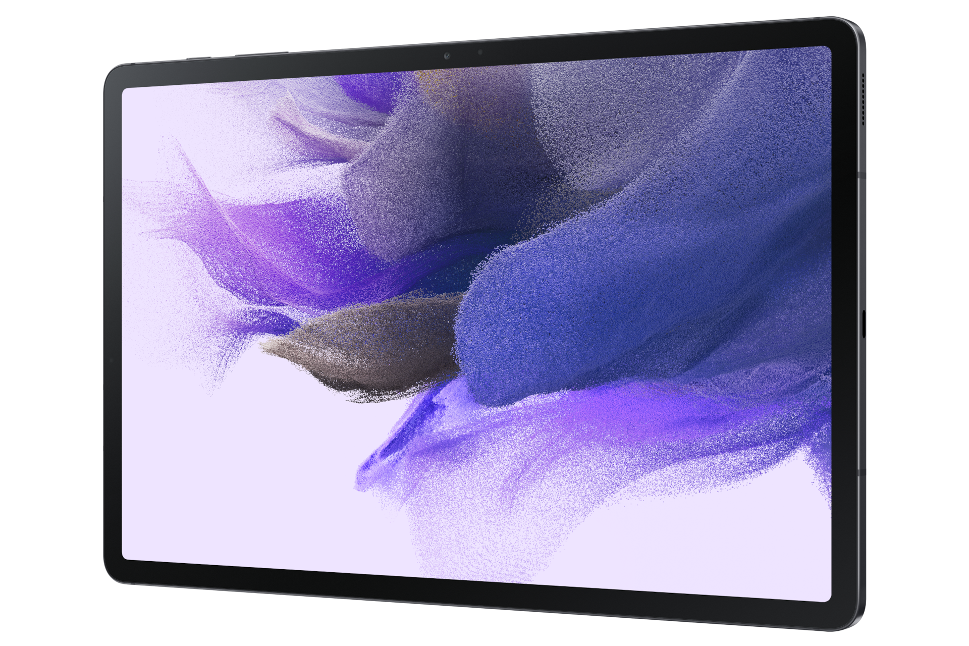 Right perspective front view of Samsung Galaxy Tab S7 FE