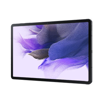 Right perspective front view of Samsung Galaxy Tab S7 FE