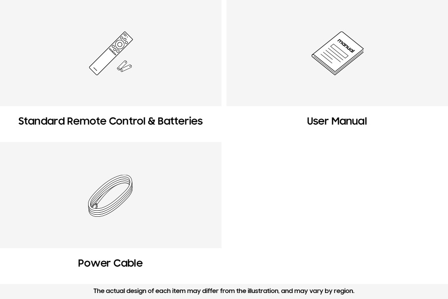 Samsung 2023 Neo QLED QN85C accessories provided include One Connect and remote control.