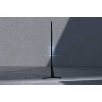 A side view of Crystal UHD is on display to show its AirSlim Design.