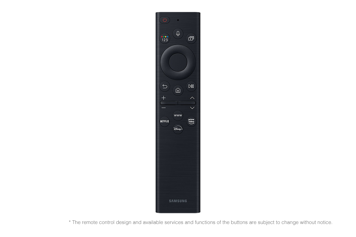 Samsung Solarcell remote which can control Samsung 2022 CUHD BU8000