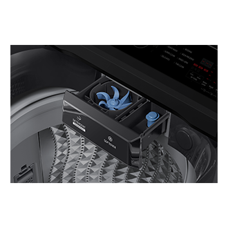 Top-load Washer AI Wash Ecobubble™ 12kg Detail3 Cotta Charcoal 