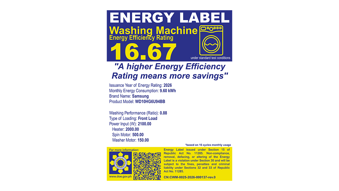 energy label