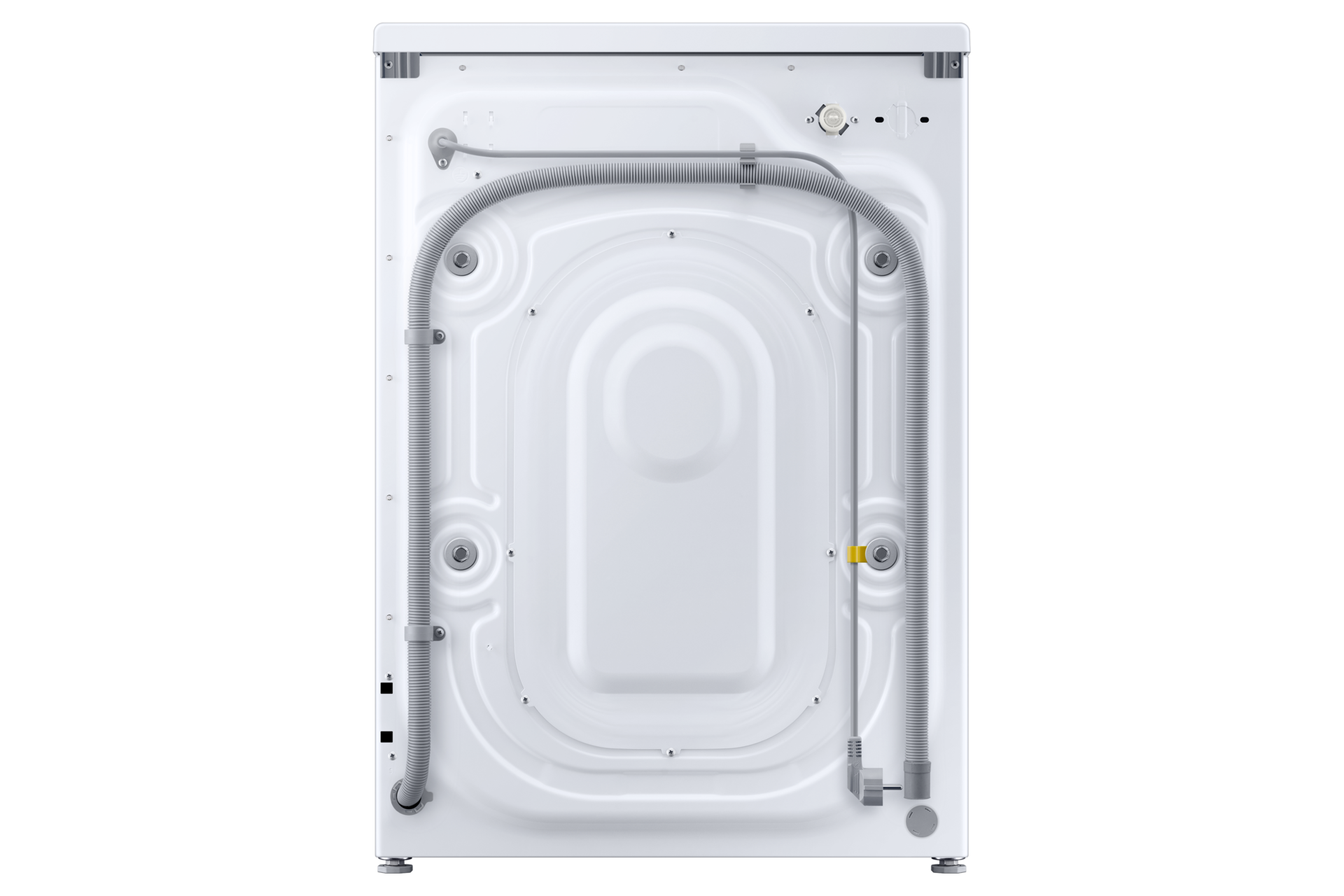 9 kg Laundry Front-load Washer Grade A Energy Efficiency Back White 