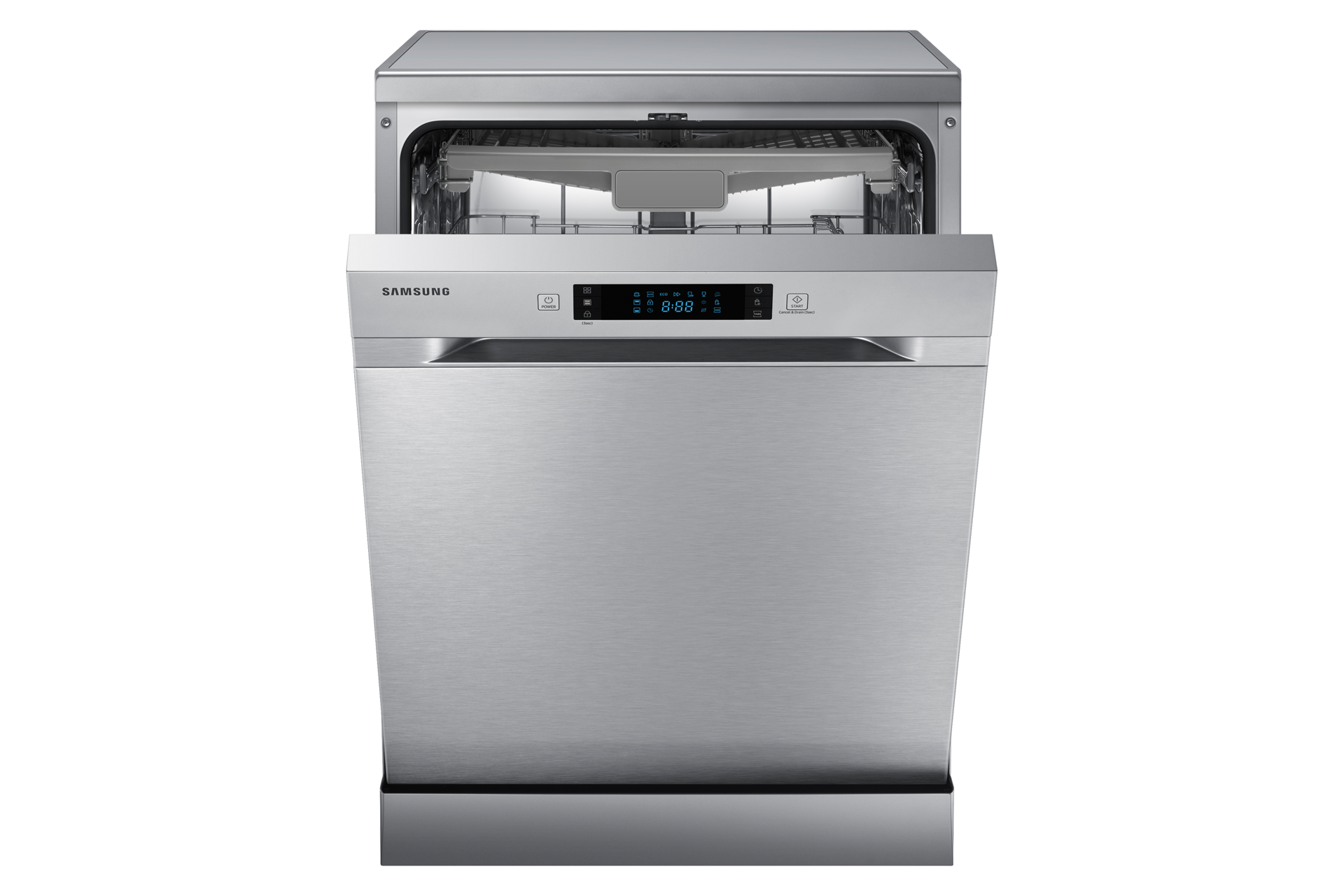 DW5500MM Dish Washer with Wide Led display Dynamic Silver 