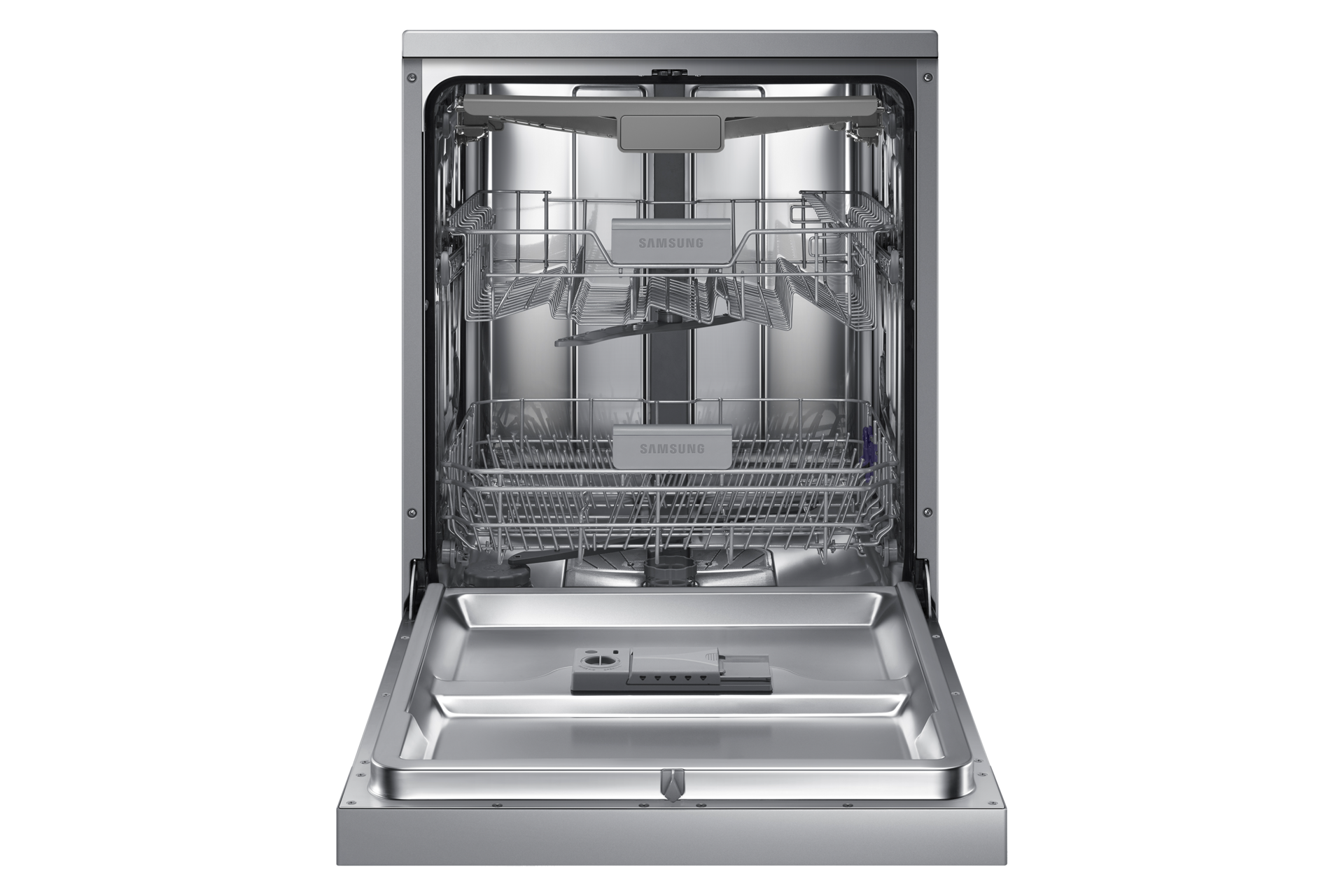 DW5500MM Dish Washer with Wide Led display Front-Open Silver 