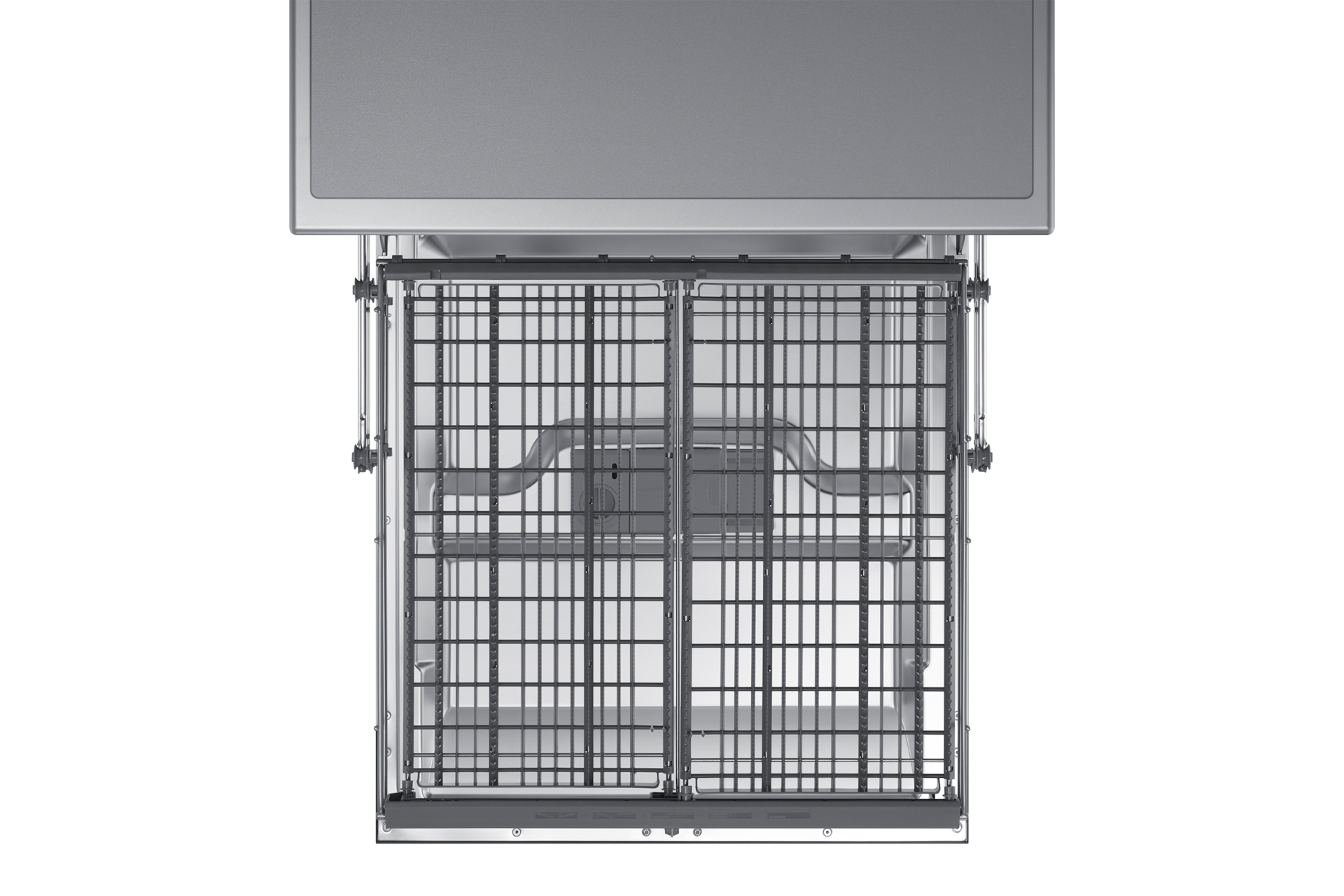 DW5500MM Dish Washer with Wide Led display Detail Silver 