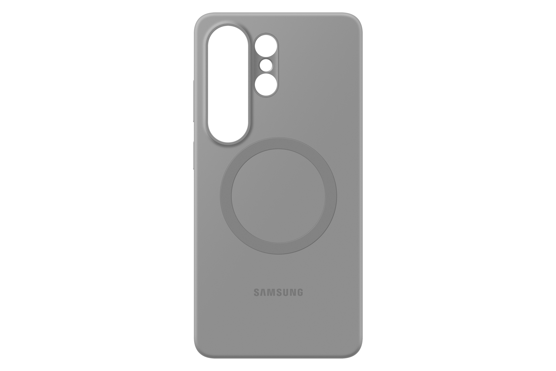 Galaxy S26 Ultra Silicone Magnet Case Front2 Gray 