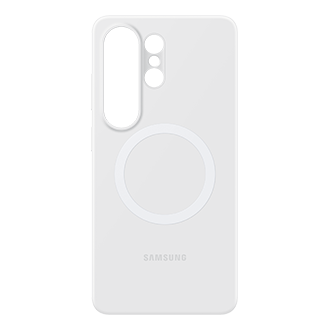 Galaxy S26 Ultra Silicone Magnet Case Front2 White 