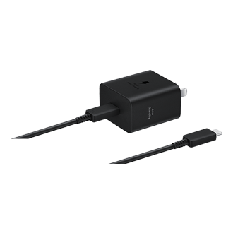 45W Power Adapter (2024) L-Perspective Black 