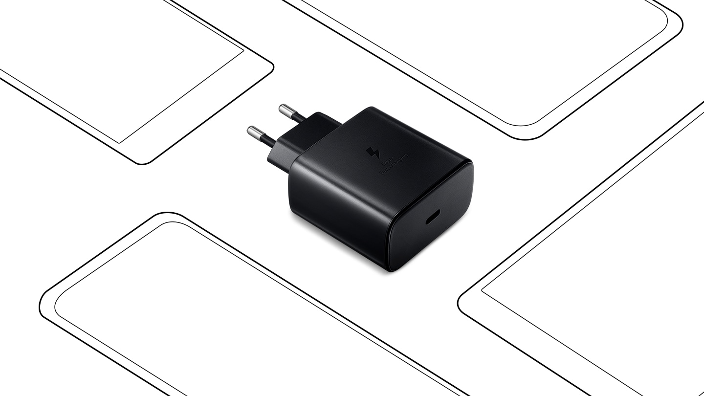 Official Samsung 45W Super Fast 2.0 USB-C Charger 3 pk feature works with your friends phones too 383922430?$FB TYPE A JPG$