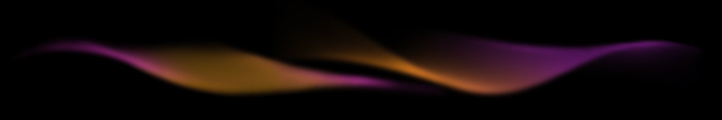 Colorful waves on dark background.