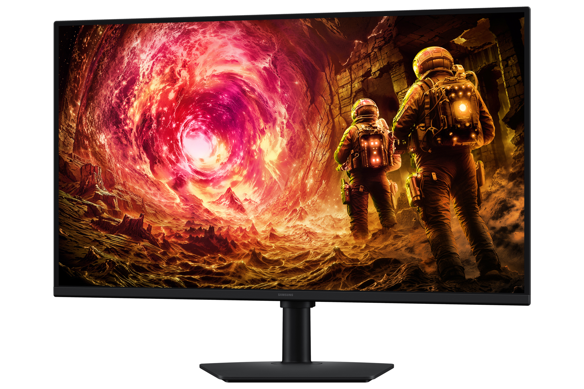 27/32" Odyssey G5 G50F QHD 180Hz Gaming Monitor Swivel1 Black 