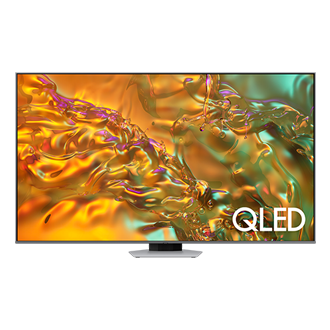 QLED 4K Q80D Tizen OS Smart TV (2024) Front Silver 