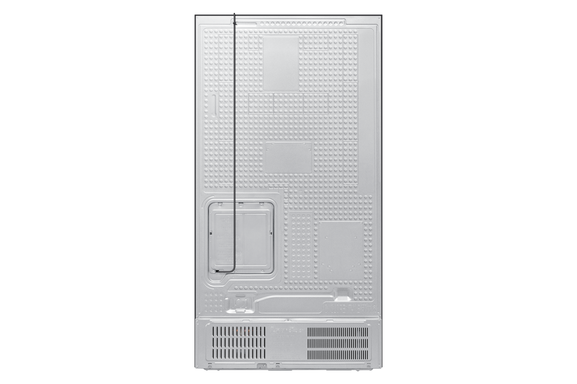Bespoke AI Refrigerator SBS AI Energy mode Back Black Doi 