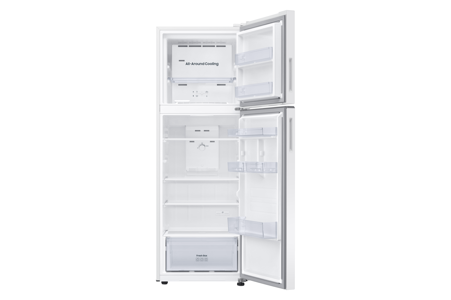 RT5300C Top Mount Freezer Refrigerators with SpaceMax™ Front-Open-Without-Food White 