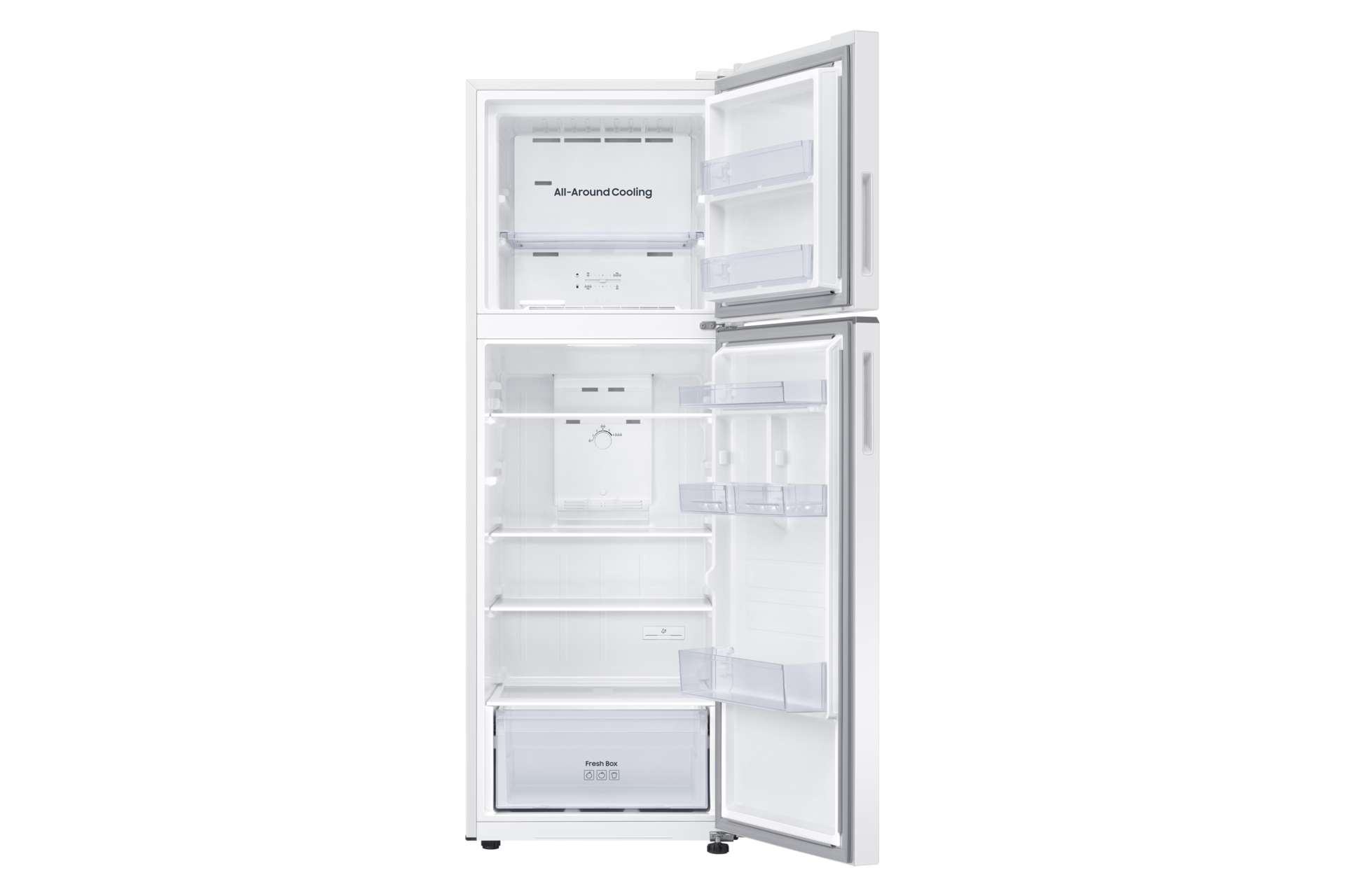 RT5300C Top Mount Freezer Refrigerators with SpaceMax™ Front-Open-Without-Food White 