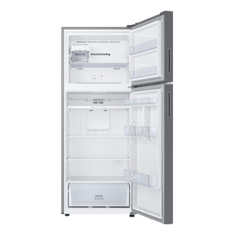 RT6300C Top Mount Freezer Refrigerators with Optimal Fresh+ Front-Open-Without-Food Silver 