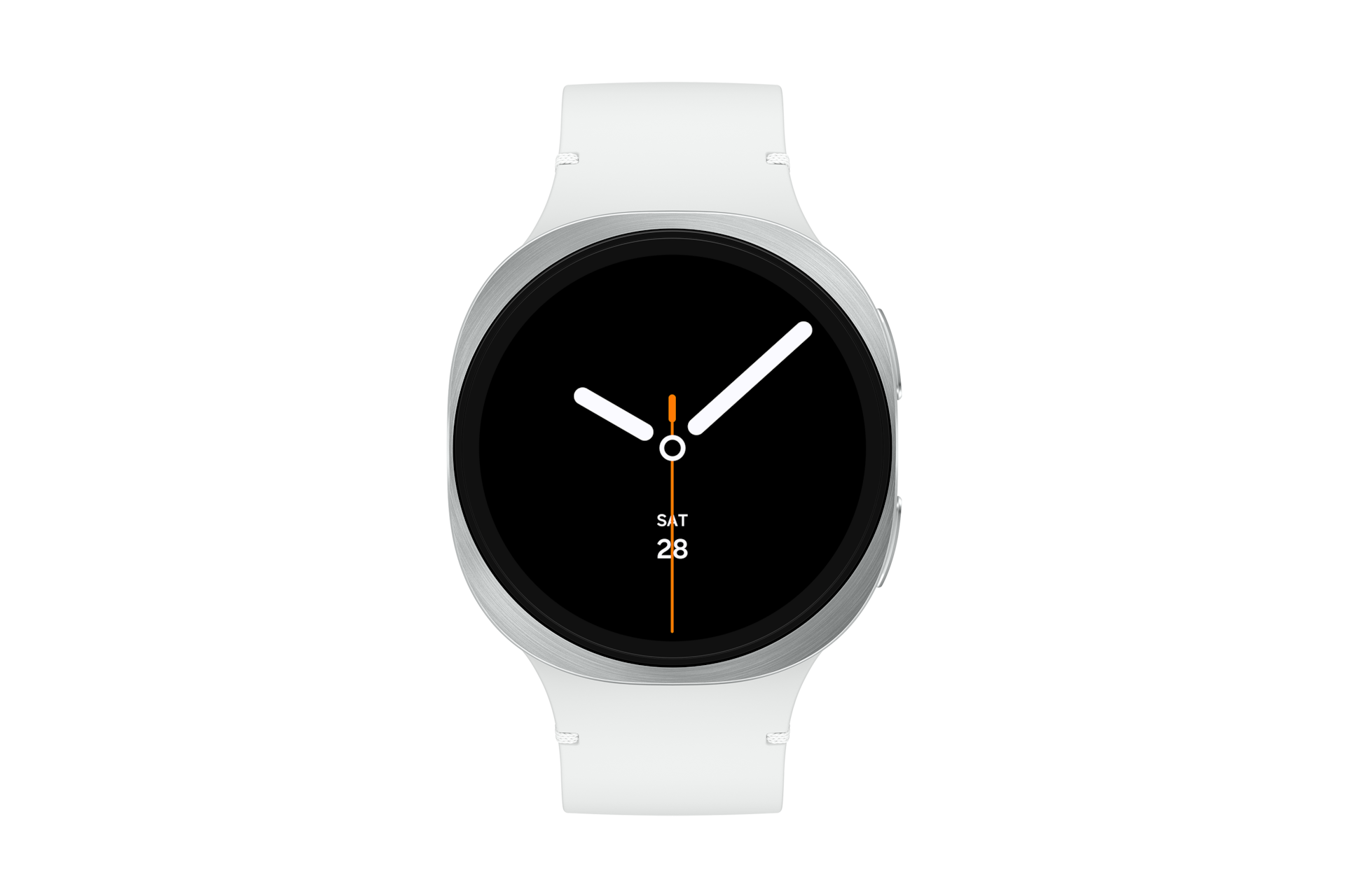 Galaxy Watch8 (Bluetooth, 44 mm) Front2 Silver 