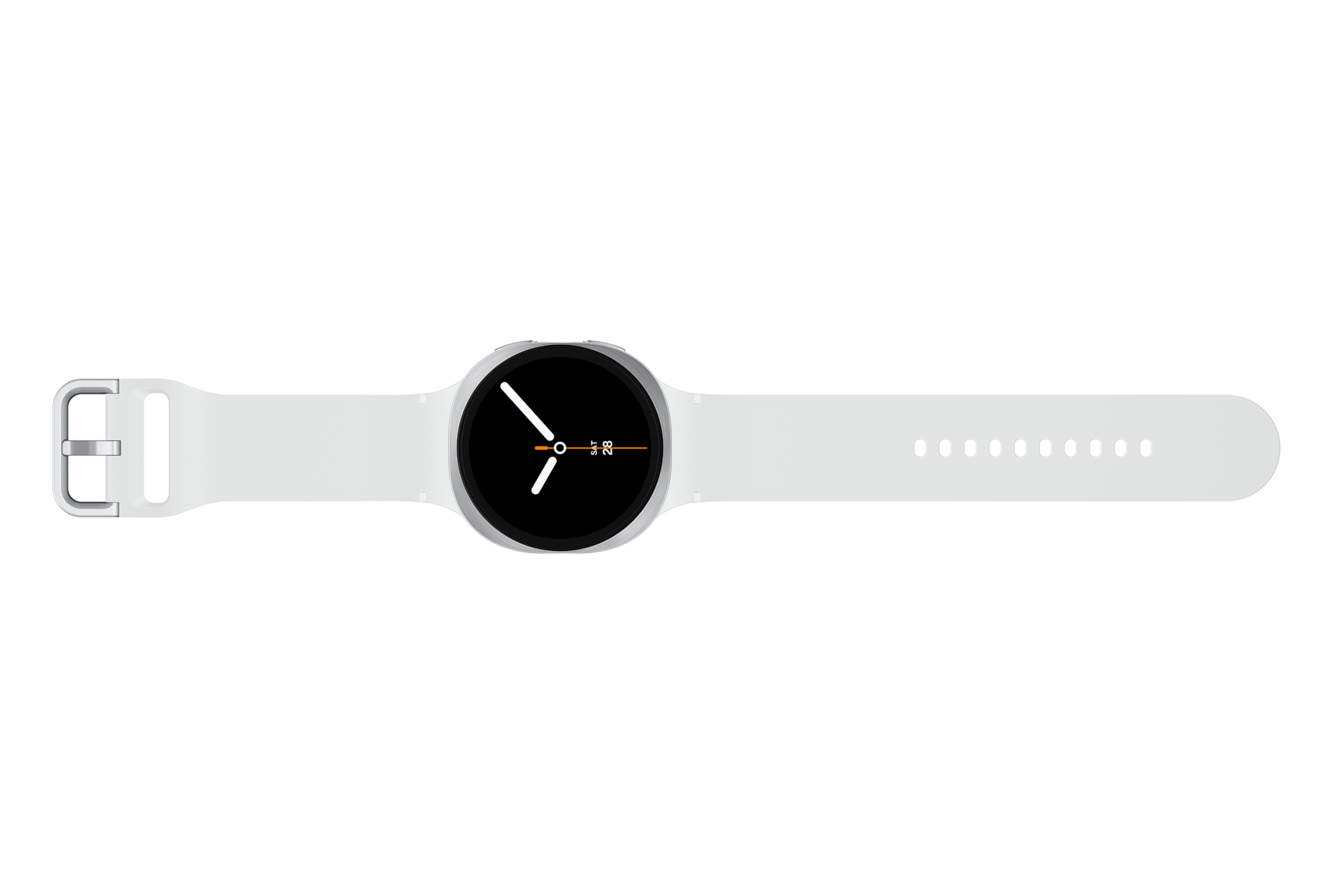 Galaxy Watch8 (Bluetooth, 44 mm) Front3 Silver 