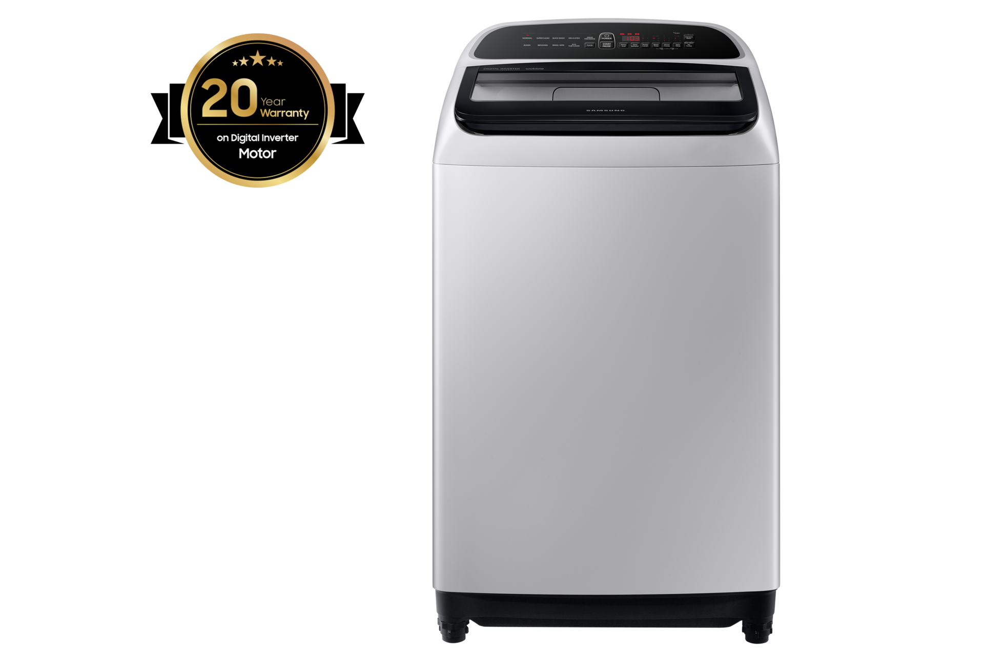 MACHINE A LAVER SAMSUNG TOP 9 KG GRISE - WA90T5260BY