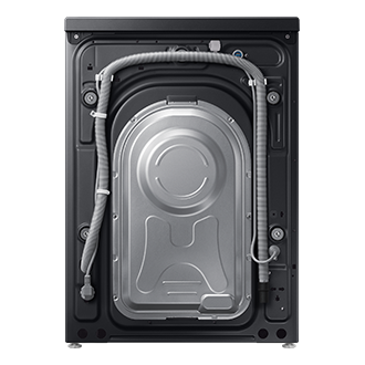 WD9400B Washer Dryer Combo with AI Ecobubble™ and AI Wash Back Black 