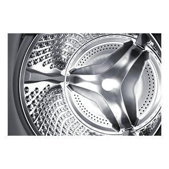 WD9400B Washer Dryer Combo with AI Ecobubble™ and AI Wash Detail-Drum Black 