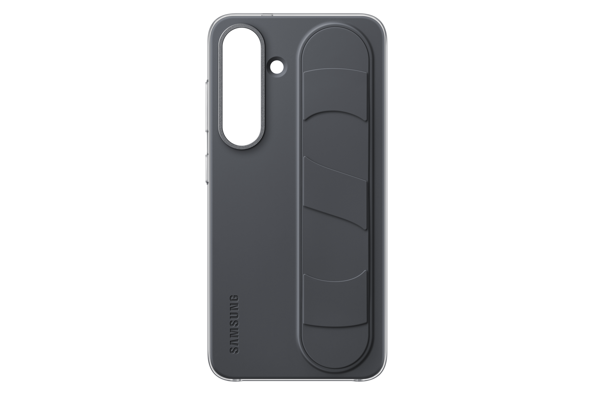 Czarne Etui Standing Grip Case do Galaxy S25 puste