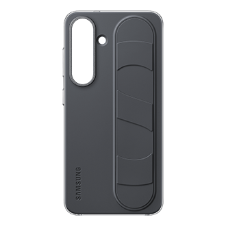 Czarne Etui Standing Grip Case do Galaxy S25 puste