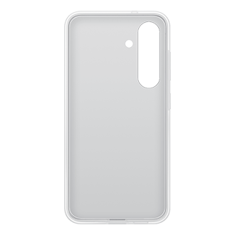 Białe etui Flipsuit Case do Galaxy S25 puste