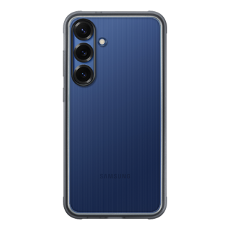 Smartfon w czarnym Etui Flipsuit (Rugged) Case do Galaxy S25 Plus przodem