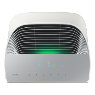 AX5500 Air Purifier with Multi-Layered High Efficiency Purification System Top2 Silver 