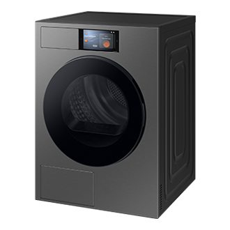 Suszarka Bespoke AI Home 9 kg DV90F09F4SU4, widok skosem w lewo