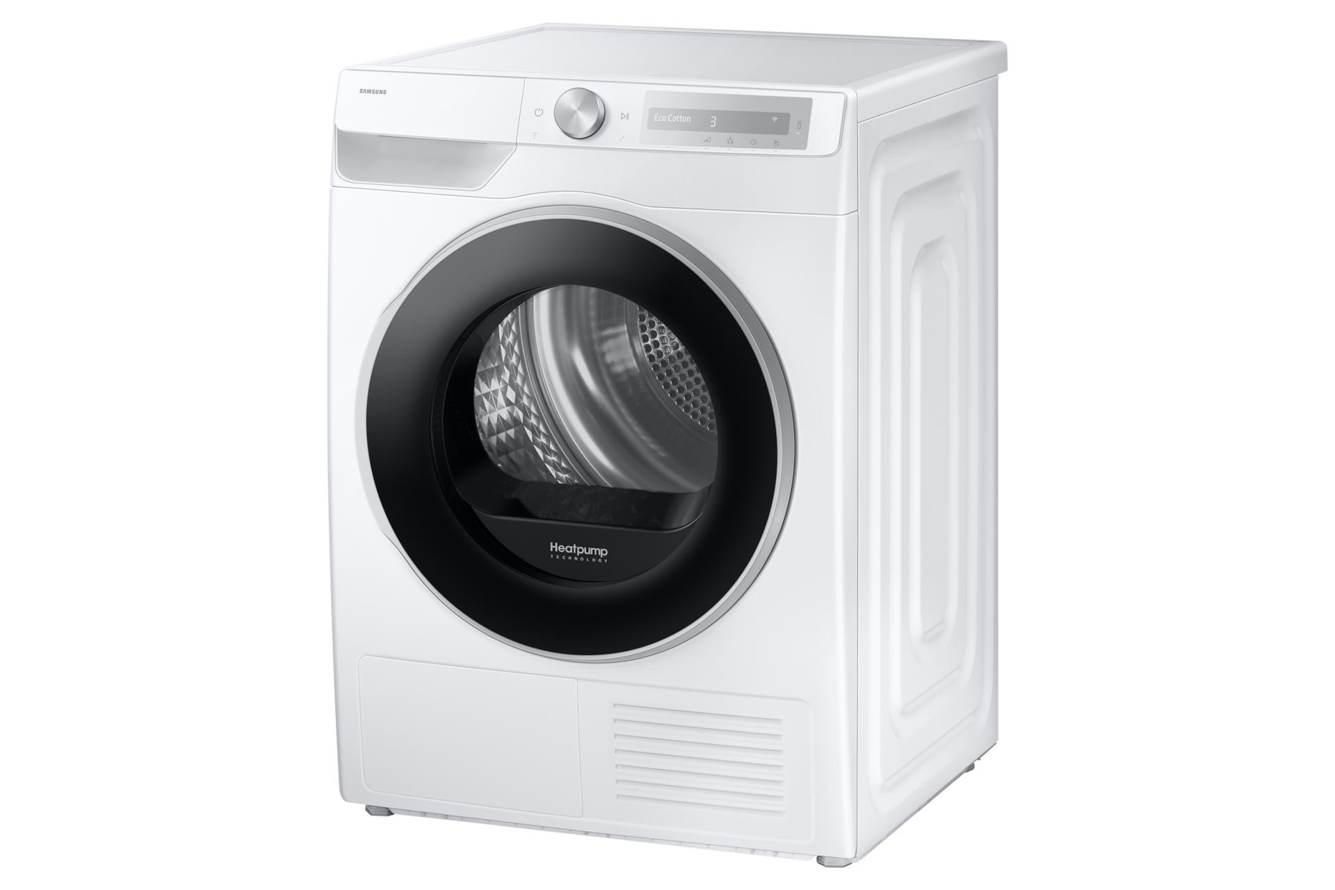 Laundry Dryer with A Energy Efficiency Rating and AI Dry+ R-Perspective White 