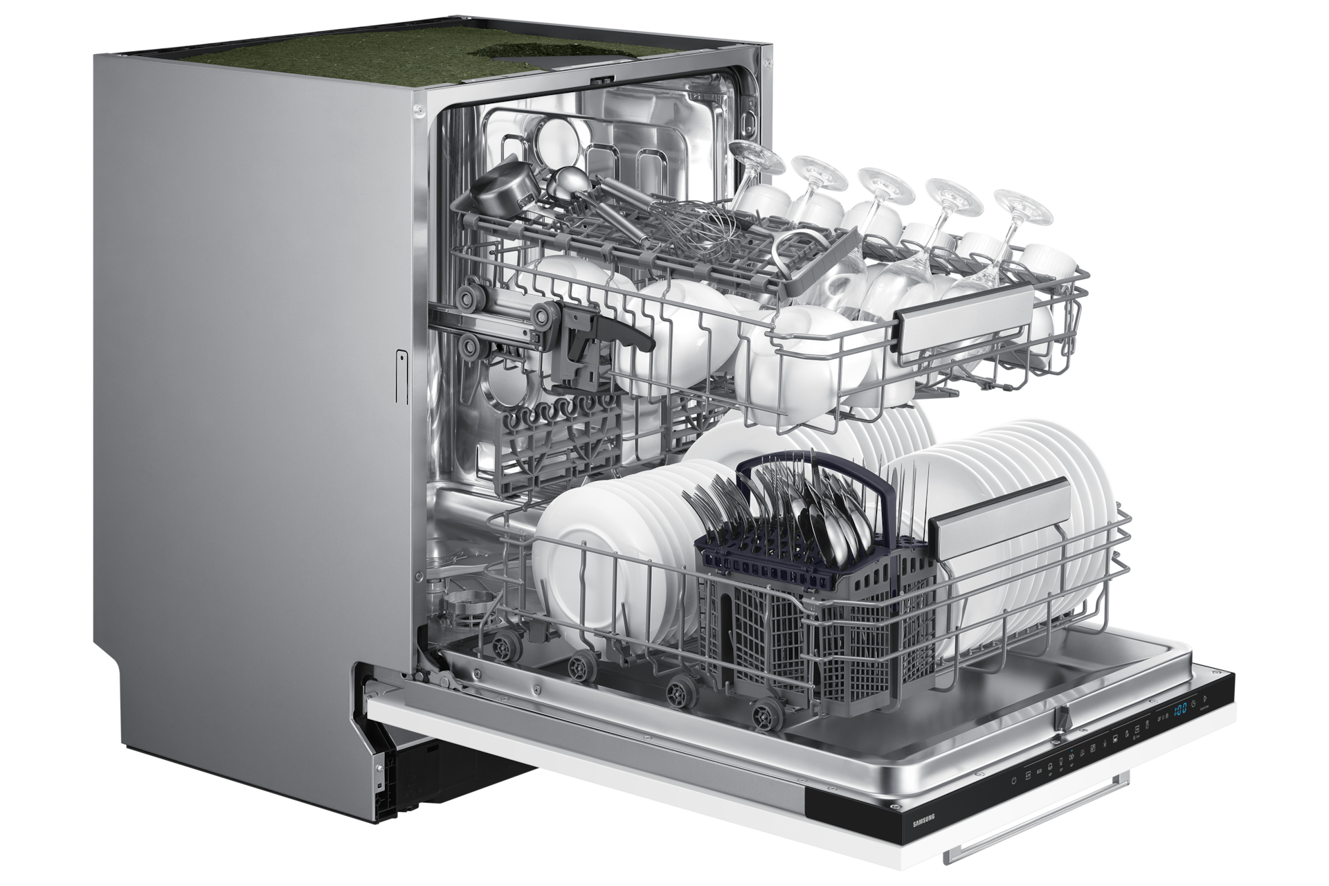 DW70HM/24 Full Built-in Dishwasher Energy Efficiency Class C and Flex Load ⠀ Dynamic1 Gray 