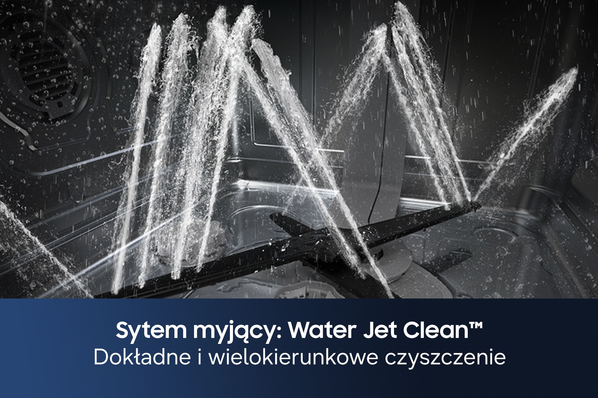 DW80H73VBB0U1 Zmywarka do pełnej zabudowy bez panelu, 60 cm Bez panelu