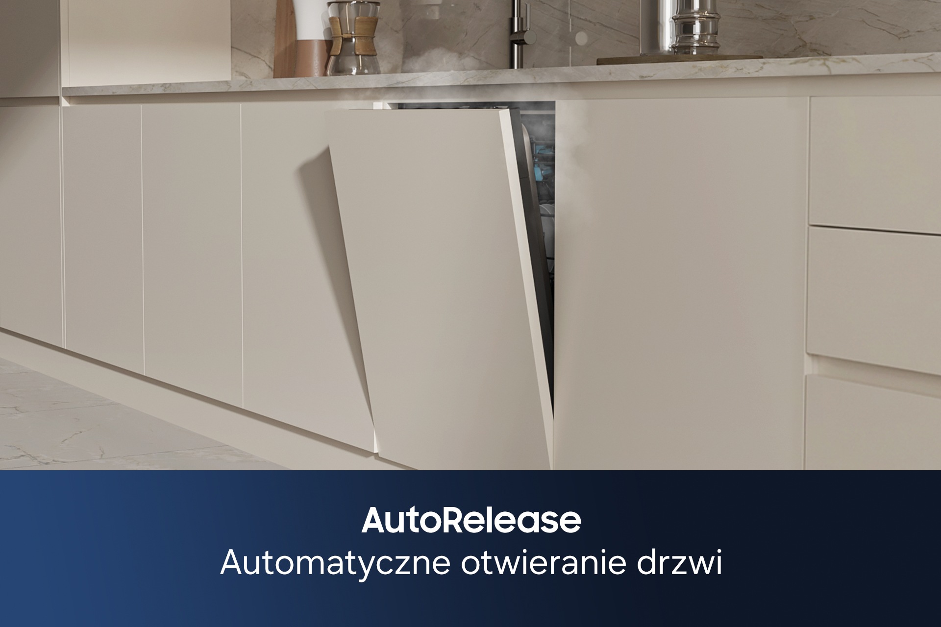 DW80H73VBB0U1 Zmywarka do pełnej zabudowy bez panelu, 60 cm Bez panelu