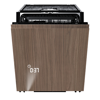 DW80H73VBB0U1 Zmywarka do pełnej zabudowy bez panelu, 60 cm Bez panelu