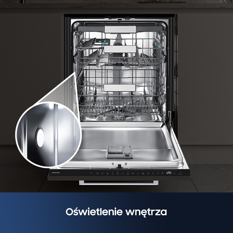 Zmywarka do zabudowy z szufladą CupWash bez panelu ​60 cm ​DW90H79H1B0U1 Bez panelu