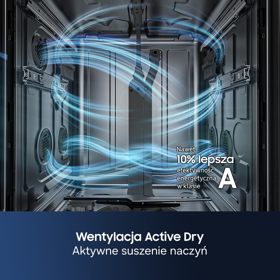 Zmywarka do zabudowy z szufladą CupWash bez panelu ​60 cm ​DW90H79H1B0U1 Bez panelu