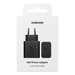 60W Power Adapter (Black) Package Black 