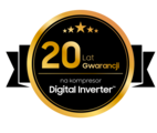 Kompresor Digital Inverter - 20 lat gwarancji