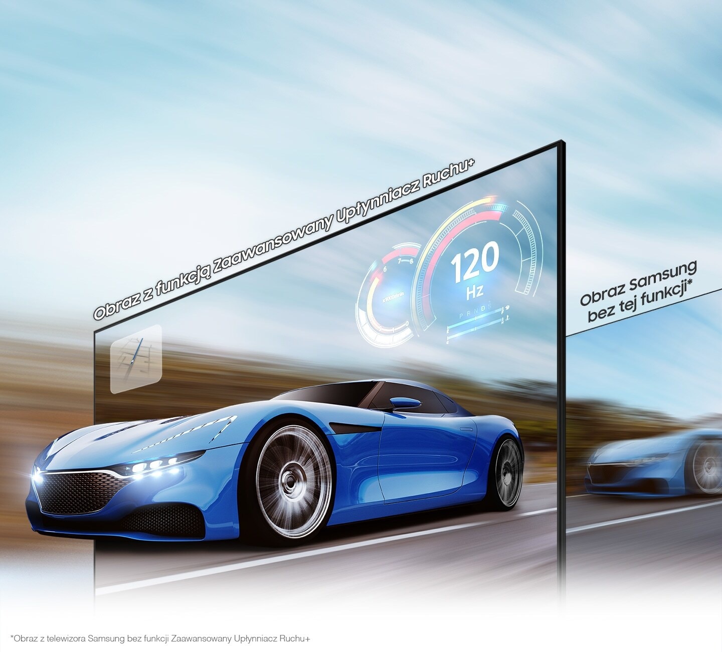 Ekran telewizotra Samsung Excellence Line 8K Neo Qled z funkcją Zaawansowanego Upłynniacza Ruchu