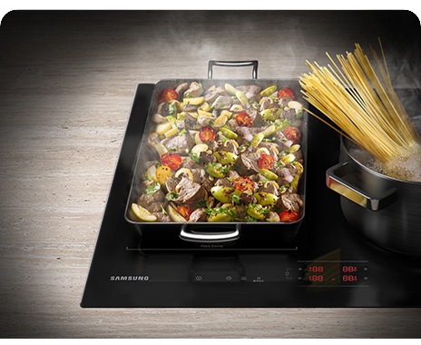 Płyta indukcyjna SlimFit NZ64B5045FK/U2 ze strefą łączona Flex Zone z łącznością WiFi 