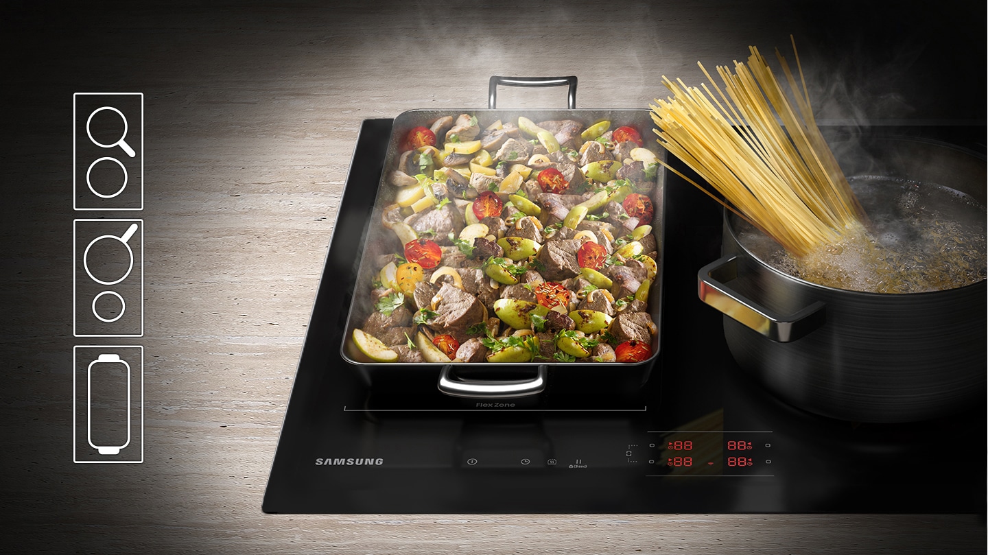 Płyta indukcyjna SlimFit NZ64B5045FK/U2 z łącznością WiFi i aplikacją SmartThings 