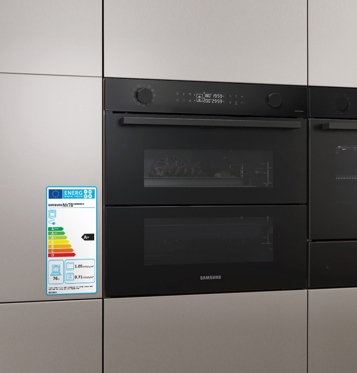 NV7B4545VAK/U2 cuptor cu abur cu eficienta energetica A+