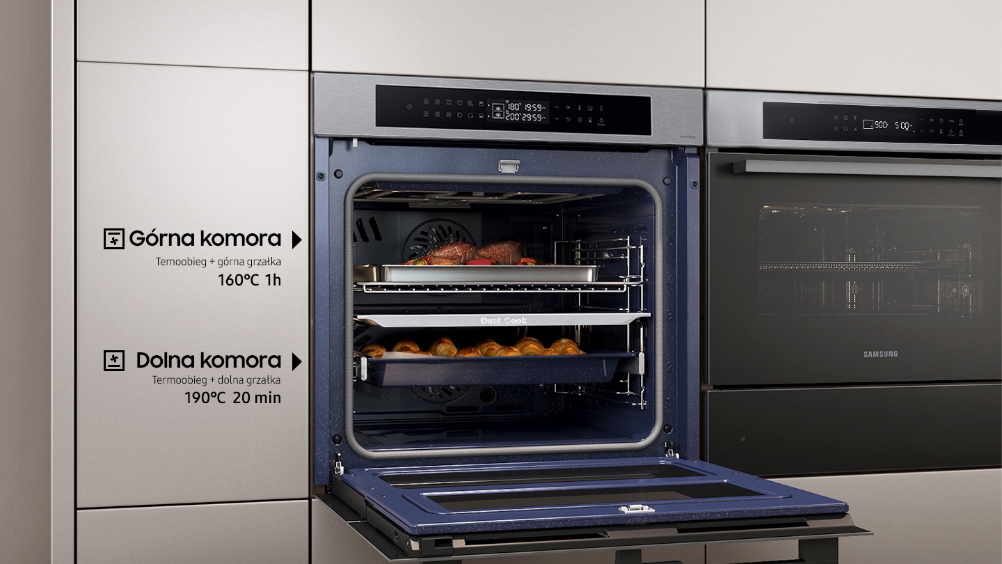 Пекти NV7B4325ZAS/U2 з роздільними дверима з технологією Dual Cook Flex