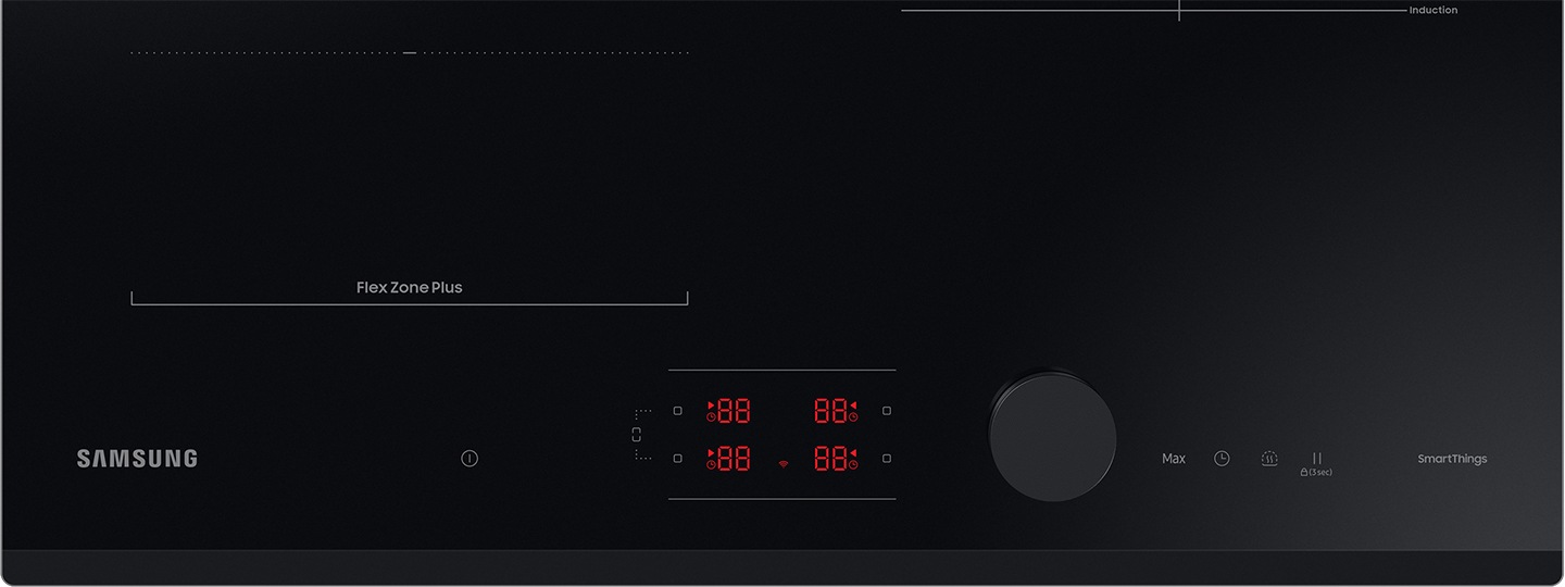 Płyta indukcyjna SlimFit NZ64B6058GK/U2 nagrzewająca się tylko pod ustawionymi na niej naczyniami, co minimalizuje ryzyko poparzeń