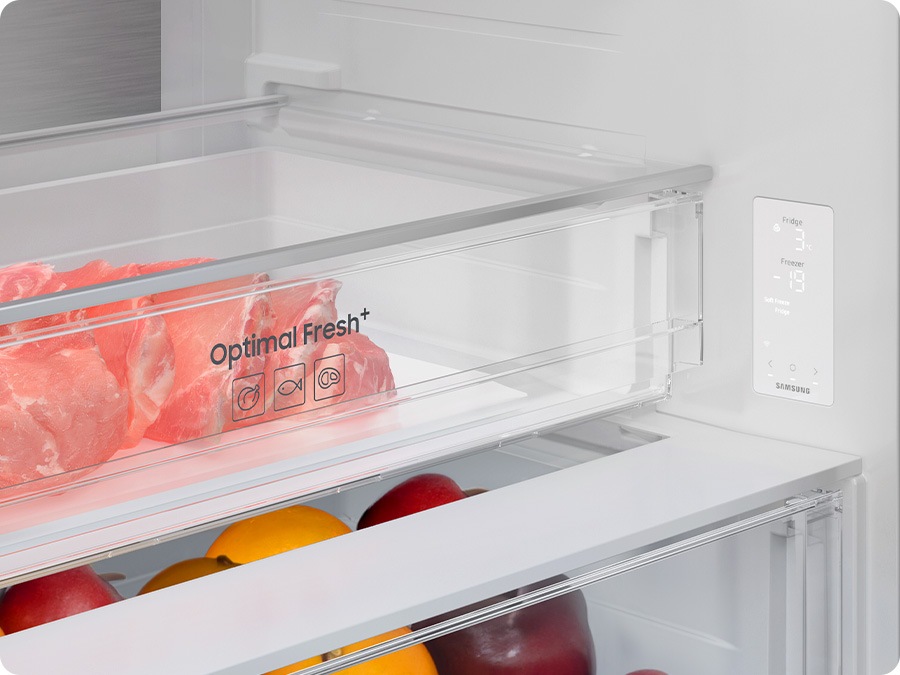 Optimális Fresh+ rekesz az RB6000D belsejében